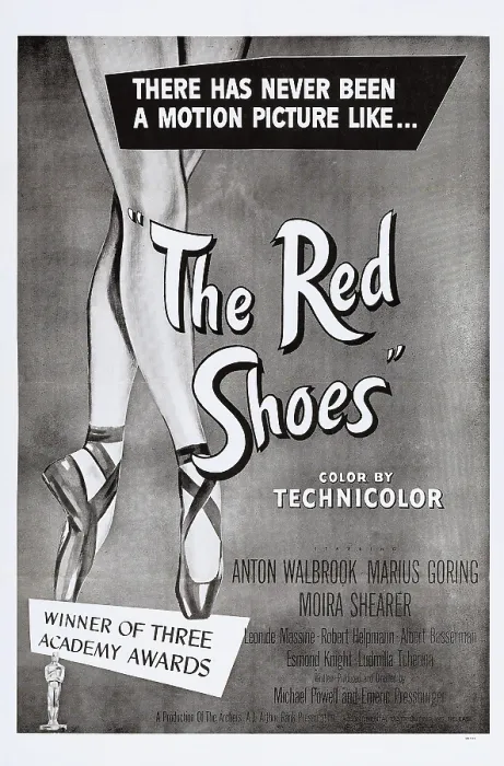 Framed Print : THE RED SHOES, US poster art, 1948 Framed Print : THE RED SHOES, US poster art, 1948