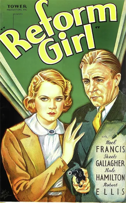 Framed Print : REFORM GIRL, US poster art, from left: Noel Francis, Skeets Gallagher, 1933