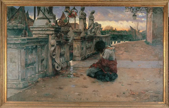 Framed Print : Refugium Peccatorum, by Luigi Nono, 1882, 19th Century, oil on canvas, - Italy, Lazio, Rome, National Gallery of Modern Art. All Framed Print : Refugium Peccatorum, by Luigi Nono, 1882, 19th Century, oil on canvas, - Italy, Lazio, Rome, National Gallery of Modern Art. All