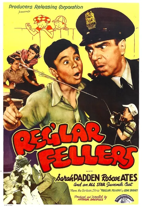 Framed Print : REG'LAR FELLERS, US poster, center from left: Carl Alfalfa Switzer, Jack C. Smith, 1941