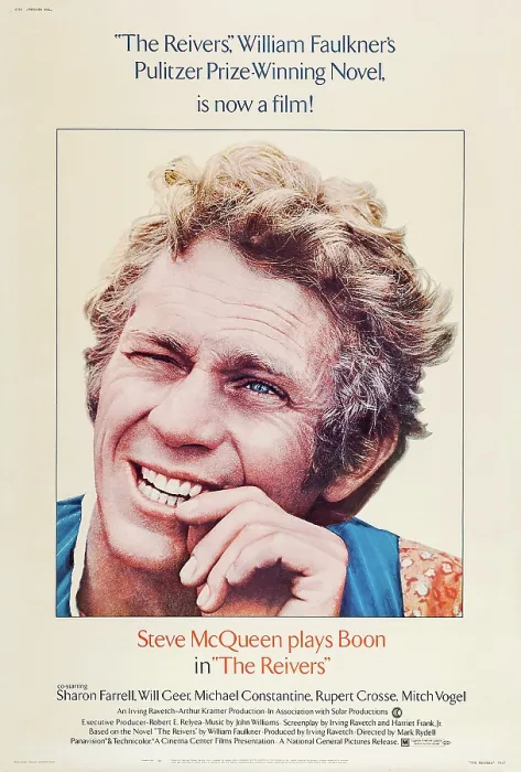 Framed Print : THE REIVERS, US poster, Steve McQueen, 1969