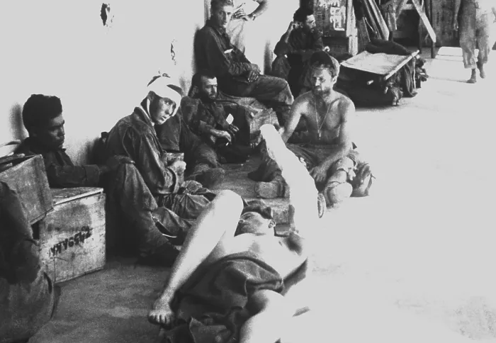 Framed Print : Released American prisoners of war from Japanese Cabanatuan POW camp on Luzon, Philippines