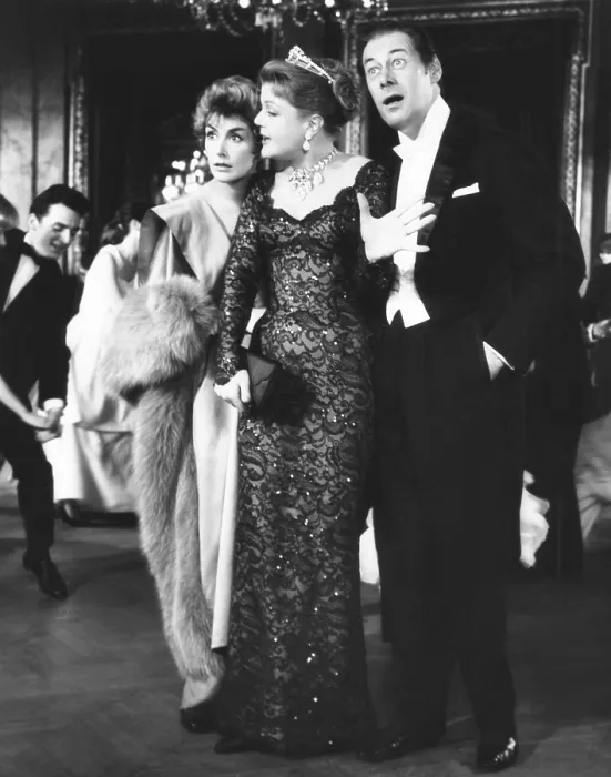 Framed Print : THE RELUCTANT DEBUTANTE, from left: Kay Kendall, Angela Lansbury, Rex Harrison, 1958 Framed Print : THE RELUCTANT DEBUTANTE, from left: Kay Kendall, Angela Lansbury, Rex Harrison, 1958