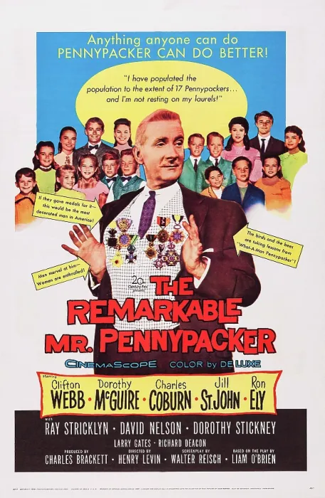 Framed Print : THE REMARKABLE MR. PENNYPACKER, US poster art, Clifton Webb, (center), 1959. TM & Copyright 20th Century Fox Film Corp. All rights reserved / courtesy Everett Collection Framed Print : THE REMARKABLE MR. PENNYPACKER, US poster art, Clifton Webb, (center), 1959. TM & Copyright 20th Century Fox Film Corp. All rights reserved / courtesy Everett Collection