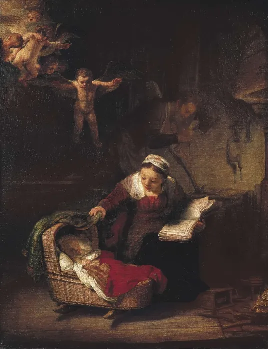 Framed Print : REMBRANDT, Harmenszoon van Rijn, called (1606-1669). Holy Family. 1645. Baroque art. Oil on canvas. RUSSIA. Saint Petersburg. State Hermitage Museum Framed Print : REMBRANDT, Harmenszoon van Rijn, called (1606-1669). Holy Family. 1645. Baroque art. Oil on canvas. RUSSIA. Saint Petersburg. State Hermitage Museum