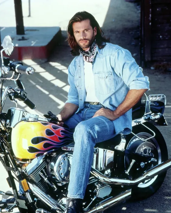Framed Print : RENEGADE, Lorenzo Lamas, 1992-97 Framed Print : RENEGADE, Lorenzo Lamas, 1992-97
