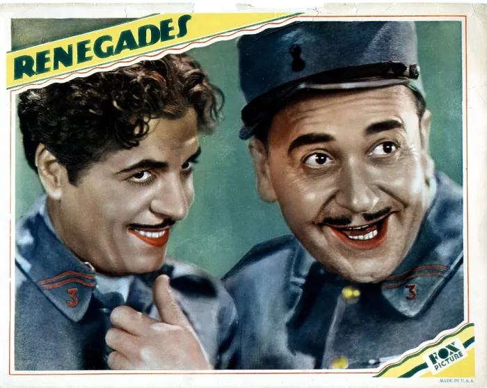Framed Print : RENEGADES, from left, Warner Baxter, Noah Beery, 1930, 20th Century Fox, TM & Copyright / Courtesy: Everett Collection