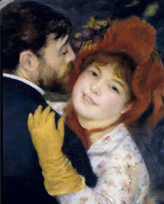 Framed Print : RENOIR, Pierre-Auguste (1841-1919). Dance in the country. 1883. Detail of the dancers, Paul Lhote with Aline Charigot. Impressionism. Oil on canvas. FRANCE. Paris Framed Print : RENOIR, Pierre-Auguste (1841-1919). Dance in the country. 1883. Detail of the dancers, Paul Lhote with Aline Charigot. Impressionism. Oil on canvas. FRANCE. Paris