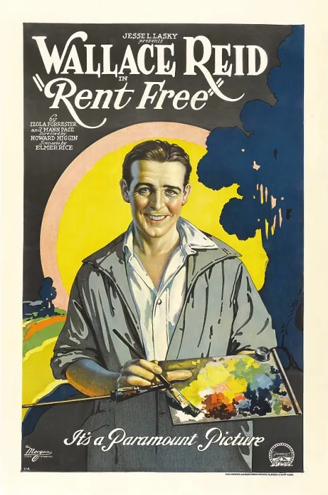 Framed Print : RENT FREE, Wallace Reid, 1922