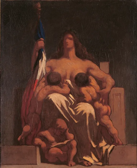 Framed Print : The Republic, by Honor Daumier, 1848, 19th Century, oil on canvas, cm 73 x 60 - France, Ile de France, Paris, Muse dOrsay. All Framed Print : The Republic, by Honor Daumier, 1848, 19th Century, oil on canvas, cm 73 x 60 - France, Ile de France, Paris, Muse dOrsay. All