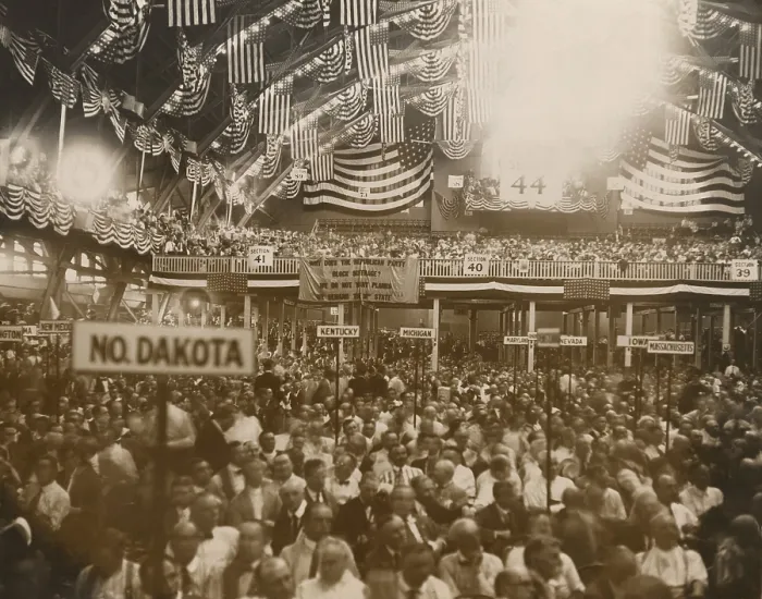 Framed Print : Republican Convention in Chicago, June 1920