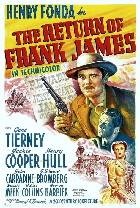 Framed Print : THE RETURN OF FRANK JAMES, Henry Fonda, 1940. TM and Copyright 20th Century Fox Film Corp. All rights reserved. Courtesy: Everett Collection
