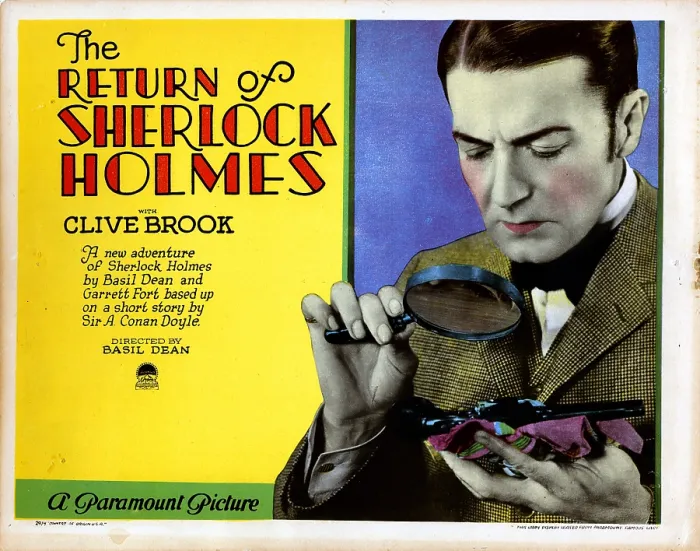 Framed Print : THE RETURN OF SHERLOCK HOLMES, Clive Brook, 1929 Framed Print : THE RETURN OF SHERLOCK HOLMES, Clive Brook, 1929