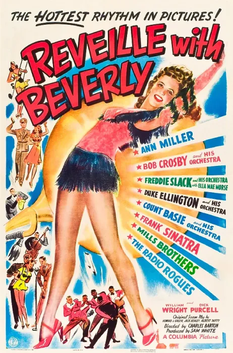 Framed Print : REVEILLE WITH BEVERLY, US poster, Ann Miller, 1943