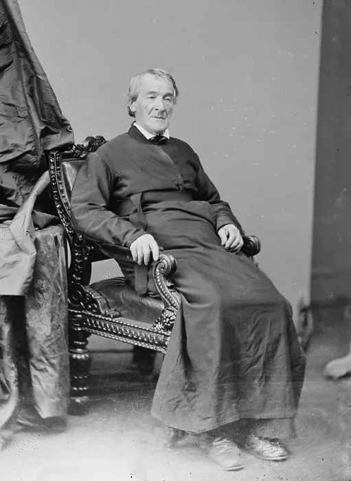 Framed Print : Reverend Father Curley of Georgetown University, 1860s