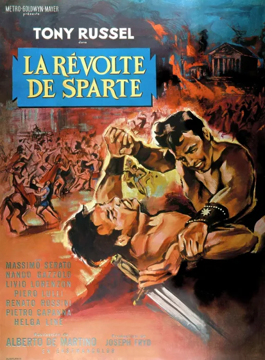 Framed Print : THE REVOLT OF THE SEVEN, (aka LA RIVOLTA DEI SETTE, aka THE SPARTAN GLADIATORS, aka THE SPARTAN GLADIATOR, aka LA REVOLTE DE SPARTE), 1964 Framed Print : THE REVOLT OF THE SEVEN, (aka LA RIVOLTA DEI SETTE, aka THE SPARTAN GLADIATORS, aka THE SPARTAN GLADIATOR, aka LA REVOLTE DE SPARTE), 1964