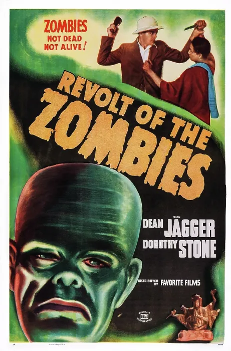 Framed Print : REVOLT OF THE ZOMBIES, US poster art, top left: Dean Jagger, 1936
