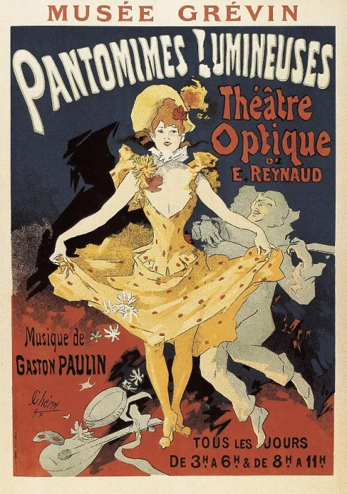 Framed Print : REYNAUD, Emile (1844-1918). French inventor, responsible for the first projected animated cartoon films Framed Print : REYNAUD, Emile (1844-1918). French inventor, responsible for the first projected animated cartoon films