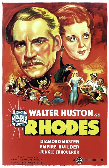 Framed Print : RHODES (aka RHODES OF AFRICA), left: Walter Huston, 1936 Framed Print : RHODES (aka RHODES OF AFRICA), left: Walter Huston, 1936