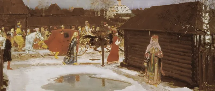 Framed Print : RIABUSCHKIN, Andre Petrovitch (1861-1904). The Imperial retinue. 1901. Nicholas II's retinue. Oil on canvas. RUSSIA. Moscow. Tretyakov Gallery Framed Print : RIABUSCHKIN, Andre Petrovitch (1861-1904). The Imperial retinue. 1901. Nicholas II's retinue. Oil on canvas. RUSSIA. Moscow. Tretyakov Gallery