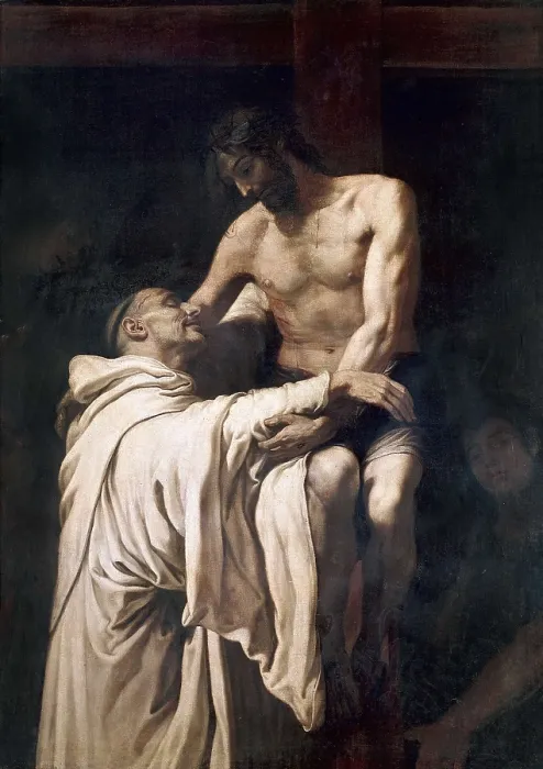 Framed Print : RIBALTA, Francisco (1565-1628). Christ Embracing St. 1625 - 1627. Baroque art. Oil on canvas. SPAIN. Madrid. Prado Museum. AISA / Everett Collection**US SALES ONLY**