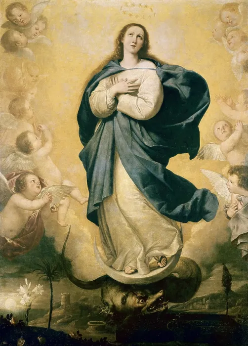 Framed Print : RIBERA, Jose (1588-1652). Immaculate Conception. 1st half 17th c. Baroque art. Oil on canvas. SPAIN. Madrid. Prado Museum Framed Print : RIBERA, Jose (1588-1652). Immaculate Conception. 1st half 17th c. Baroque art. Oil on canvas. SPAIN. Madrid. Prado Museum