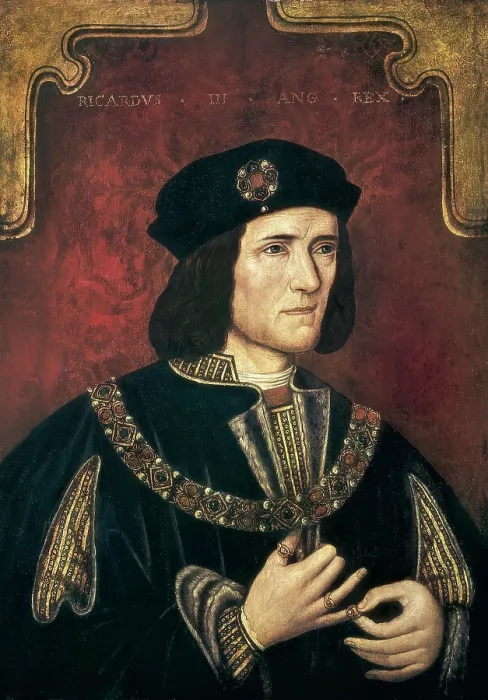 Framed Print : Richard III. ca. 1483 - ca. 1485. Anonymous portrait. Oil on wood. UNITED KINGDOM. London. National Portrait Gallery. AISA / Everett Collection**US SALES ONLY**