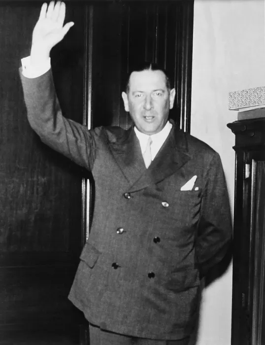 Framed Print : Richard Whitney (1888-1974), president of the New York Stock Exchange from 1930-35