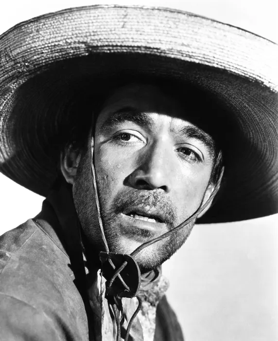 Framed Print : RIDE, VAQUERO!, Anthony Quinn, 1953 Framed Print : RIDE, VAQUERO!, Anthony Quinn, 1953