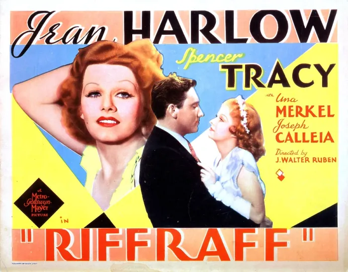 Framed Print : RIFFRAFF, Jean Harlow, Spencer Tracy, 1936 Framed Print : RIFFRAFF, Jean Harlow, Spencer Tracy, 1936