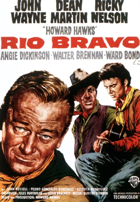 Framed Print : RIO BRAVO, John Wayne, Dean Martin, Ricky Nelson, 1959