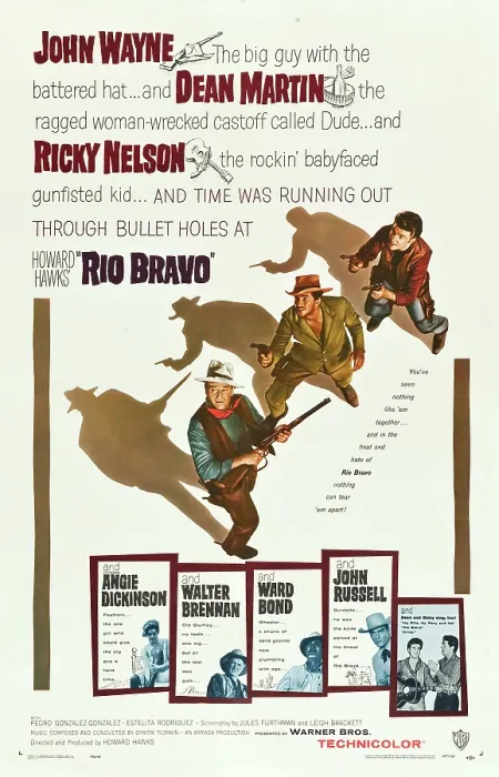 Framed Print : RIO BRAVO, John Wayne, Dean Martin, Ricky Nelson, 1959 Framed Print : RIO BRAVO, John Wayne, Dean Martin, Ricky Nelson, 1959