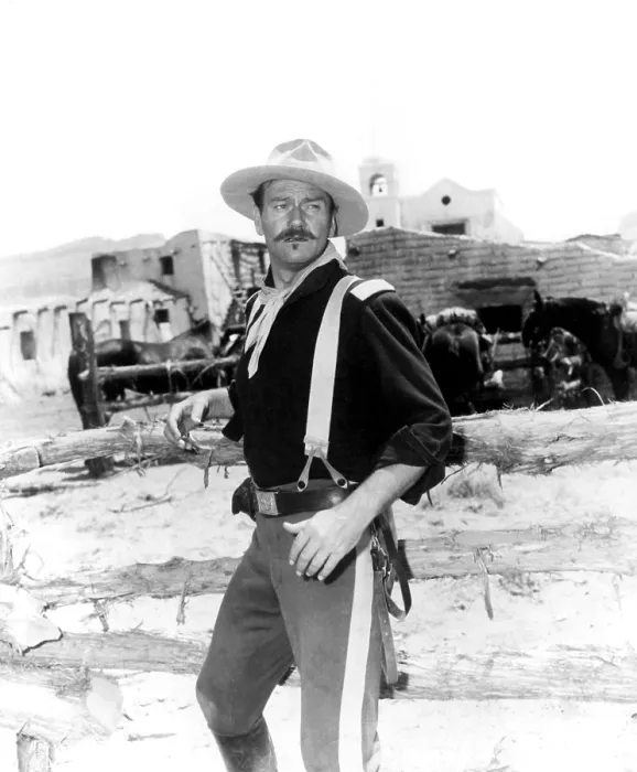 Framed Print : RIO GRANDE, John Wayne, 1950 Courtesy: Everett Collection Framed Print : RIO GRANDE, John Wayne, 1950 Courtesy: Everett Collection