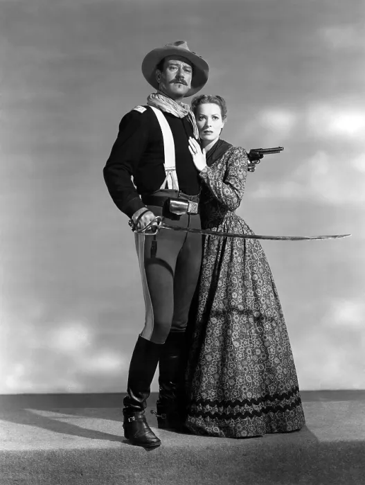 Framed Print : RIO GRANDE, John Wayne, Maureen O'Hara, 1950 Framed Print : RIO GRANDE, John Wayne, Maureen O'Hara, 1950