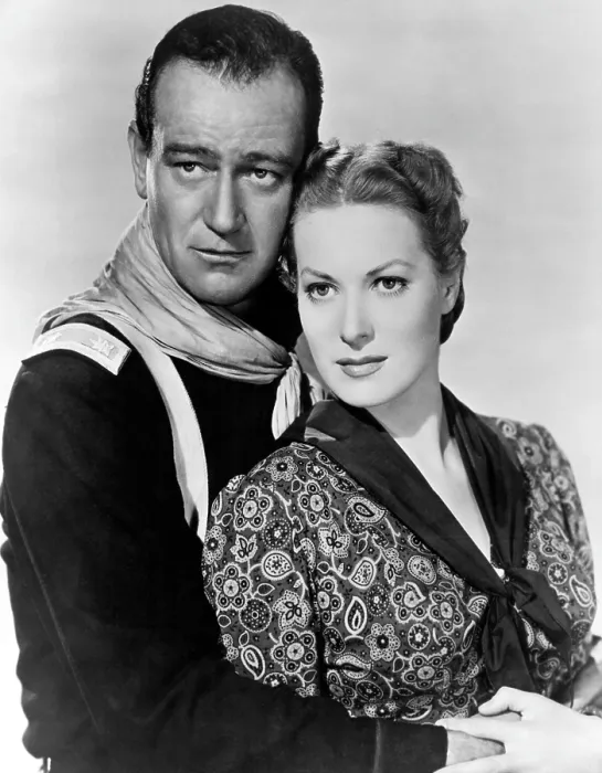 Framed Print : RIO GRANDE, John Wayne, Maureen O'Hara, 1950 Framed Print : RIO GRANDE, John Wayne, Maureen O'Hara, 1950