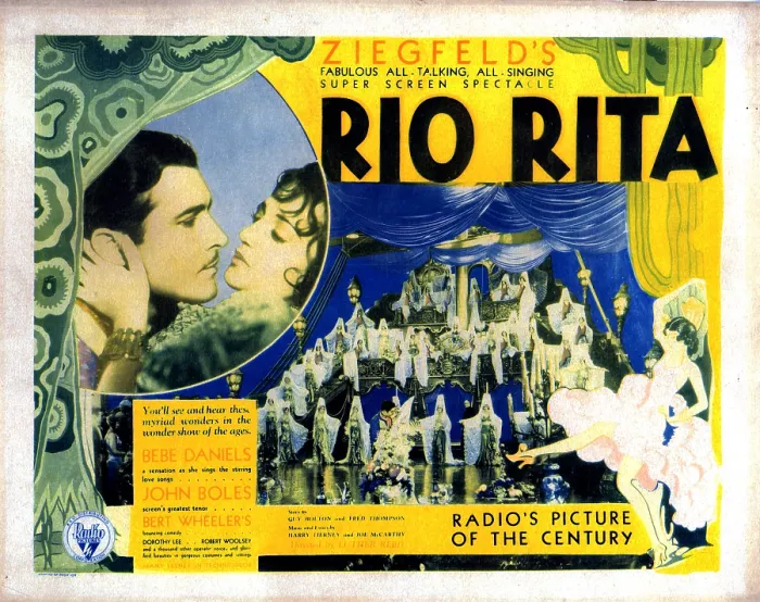 Framed Print : RIO RITA, from left, John Boles, Bebe Daniels, 1929