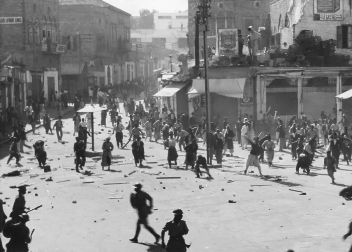 Framed Print : Riot at Jerusalem's Jaffa Gate, October 1933 Framed Print : Riot at Jerusalem's Jaffa Gate, October 1933
