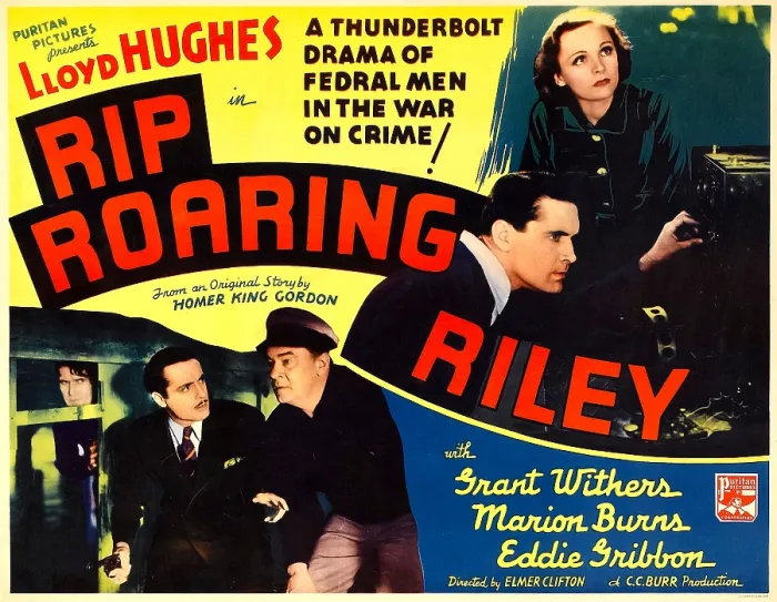 Framed Print : RIP ROARING RILEY, top from left: Lloyd Hughes, Marion Burns, 1935 Framed Print : RIP ROARING RILEY, top from left: Lloyd Hughes, Marion Burns, 1935