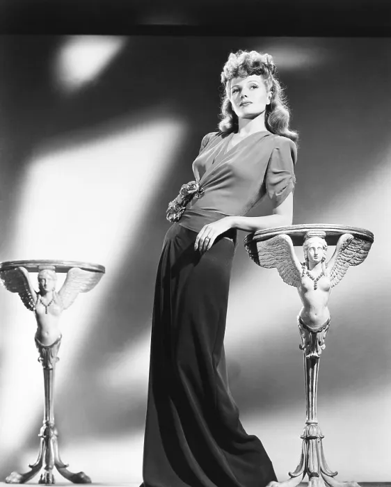 Framed Print : Rita Hayworth, Columbia portrait, early 1940s