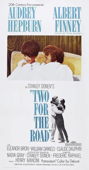 Framed Print : TWO FOR THE ROAD, US poster art, from left, Audrey Hepburn, Albert Finney, 1967, TM and Copyright 20th Century Fox Film Corp. All rights reserved / courtesy Everett Collection Framed Print : TWO FOR THE ROAD, US poster art, from left, Audrey Hepburn, Albert Finney, 1967, TM and Copyright 20th Century Fox Film Corp. All rights reserved / courtesy Everett Collection