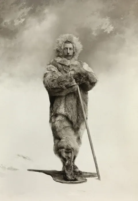 Framed Print : Roald Amundsen in polar gear after the Belgian Antarctic expedition of 1897 to 1899 Framed Print : Roald Amundsen in polar gear after the Belgian Antarctic expedition of 1897 to 1899