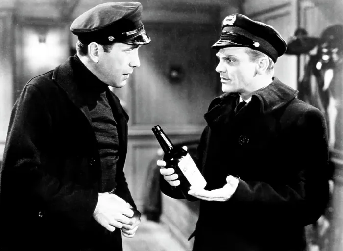 Framed Print : THE ROARING TWENTIES, Humphrey Bogart, James Cagney, 1939