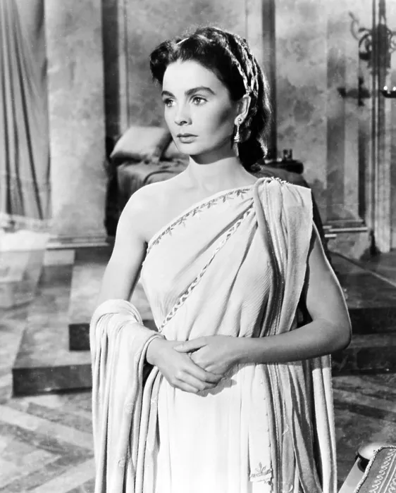 Framed Print : THE ROBE, Jean Simmons, 1953, TM and Copyright (c)20th Century Fox Film Corp. All rights reserved