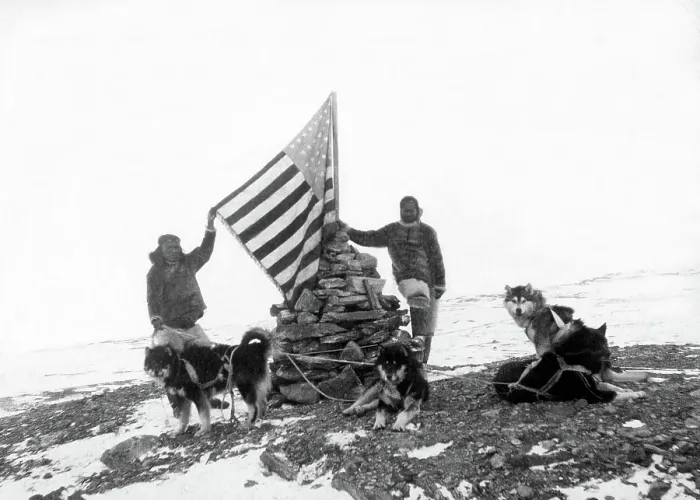Framed Print : ROBERT E. PEARY-Peary's expedition to the North Pole, 1902-1905.. Courtesy: CSU Archives / Everett Collection Framed Print : ROBERT E. PEARY-Peary's expedition to the North Pole, 1902-1905.. Courtesy: CSU Archives / Everett Collection