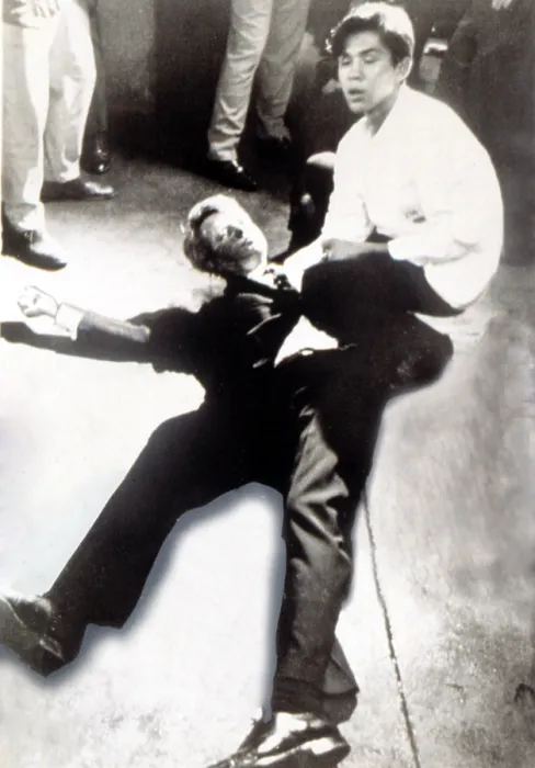 Framed Print : ROBERT KENNEDY, after being shot at the Ambassador Hotel, June 5, 1968. Courtesy: CSU Archives / Everett Collection Framed Print : ROBERT KENNEDY, after being shot at the Ambassador Hotel, June 5, 1968. Courtesy: CSU Archives / Everett Collection