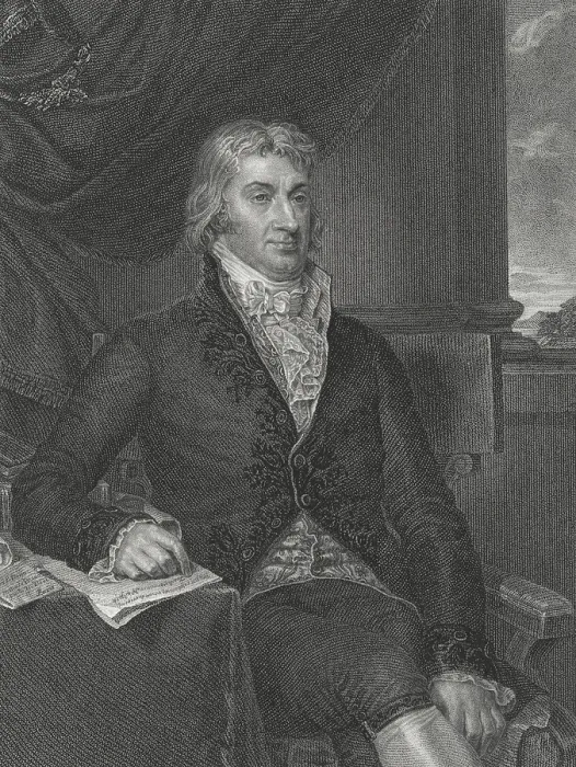 Framed Print : Robert R. Livingston was one of the five drafters of the Declaration of Independence in 1776