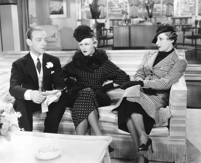 Framed Print : ROBERTA, from left: Fred Astaire, Ginger Rogers, irene Dunne, 1935 Framed Print : ROBERTA, from left: Fred Astaire, Ginger Rogers, irene Dunne, 1935