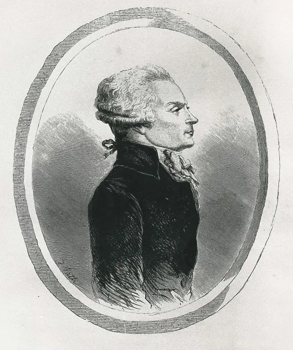 Framed Print : Robespierre, Maximilien de (1758-1794). Etching. AISA / Everett Collection**US SALES ONLY**