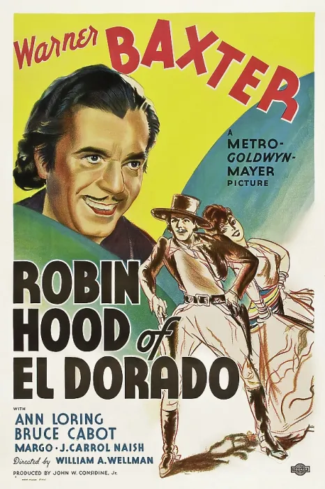 Framed Print : ROBIN HOOD OF EL DORADO, top left: Warner Baxter, 1936