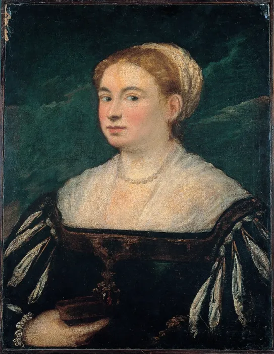 Framed Print : Robusti Jacopo known as Tintoretto, Portrait of a Lady, 1550, 16th Century, canvas, Italy, Liguria, Genoa, Palazzo Reale, Royal Palace Framed Print : Robusti Jacopo known as Tintoretto, Portrait of a Lady, 1550, 16th Century, canvas, Italy, Liguria, Genoa, Palazzo Reale, Royal Palace